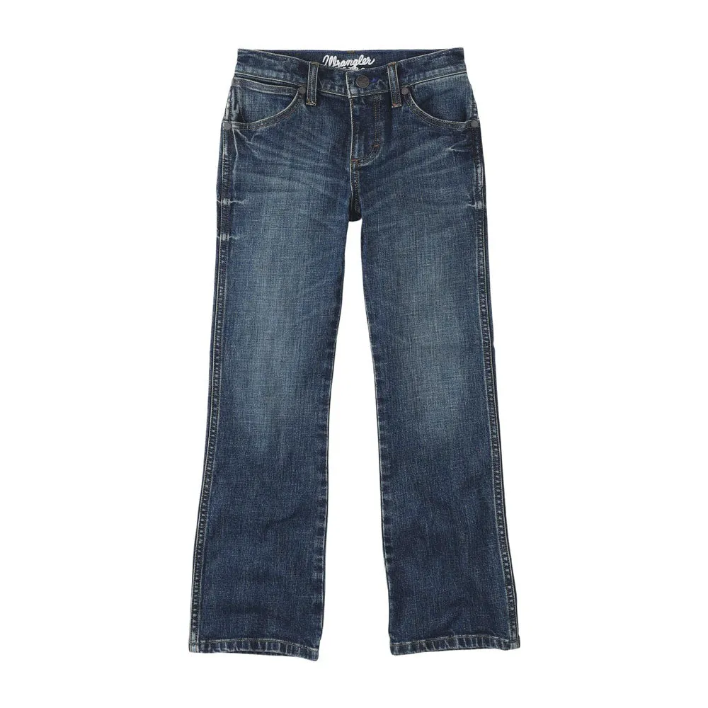 112336145 Wrangler Boys Retro Slim Bootcut Jean - Layton