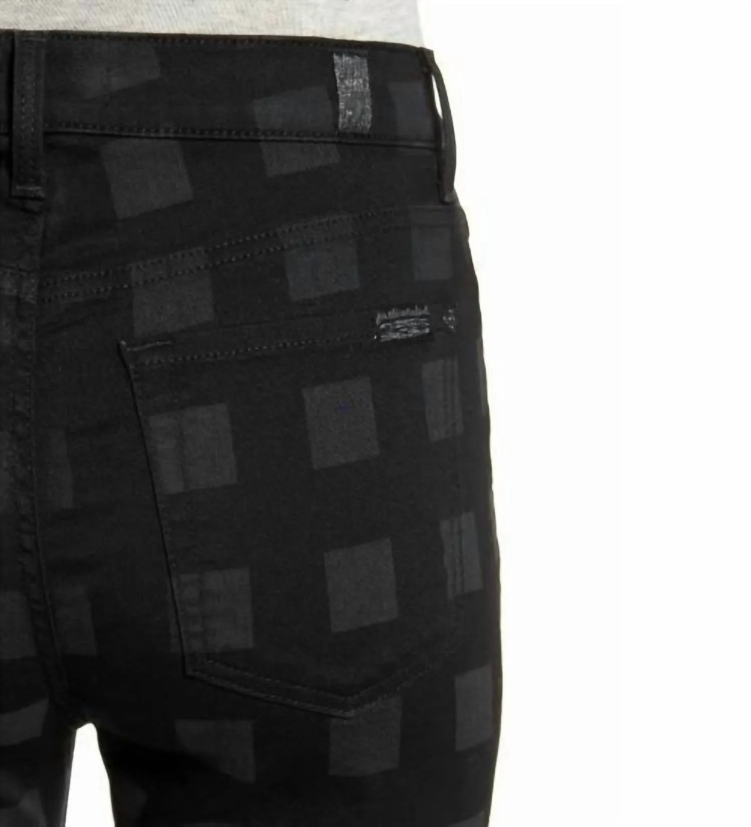 7 For All Mankind - High Waist Laser Ankle Skinny Jeans