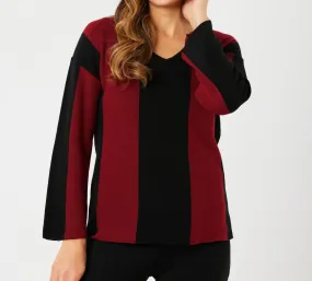 Angel Apparel - V-Neck Ribbed Sweater