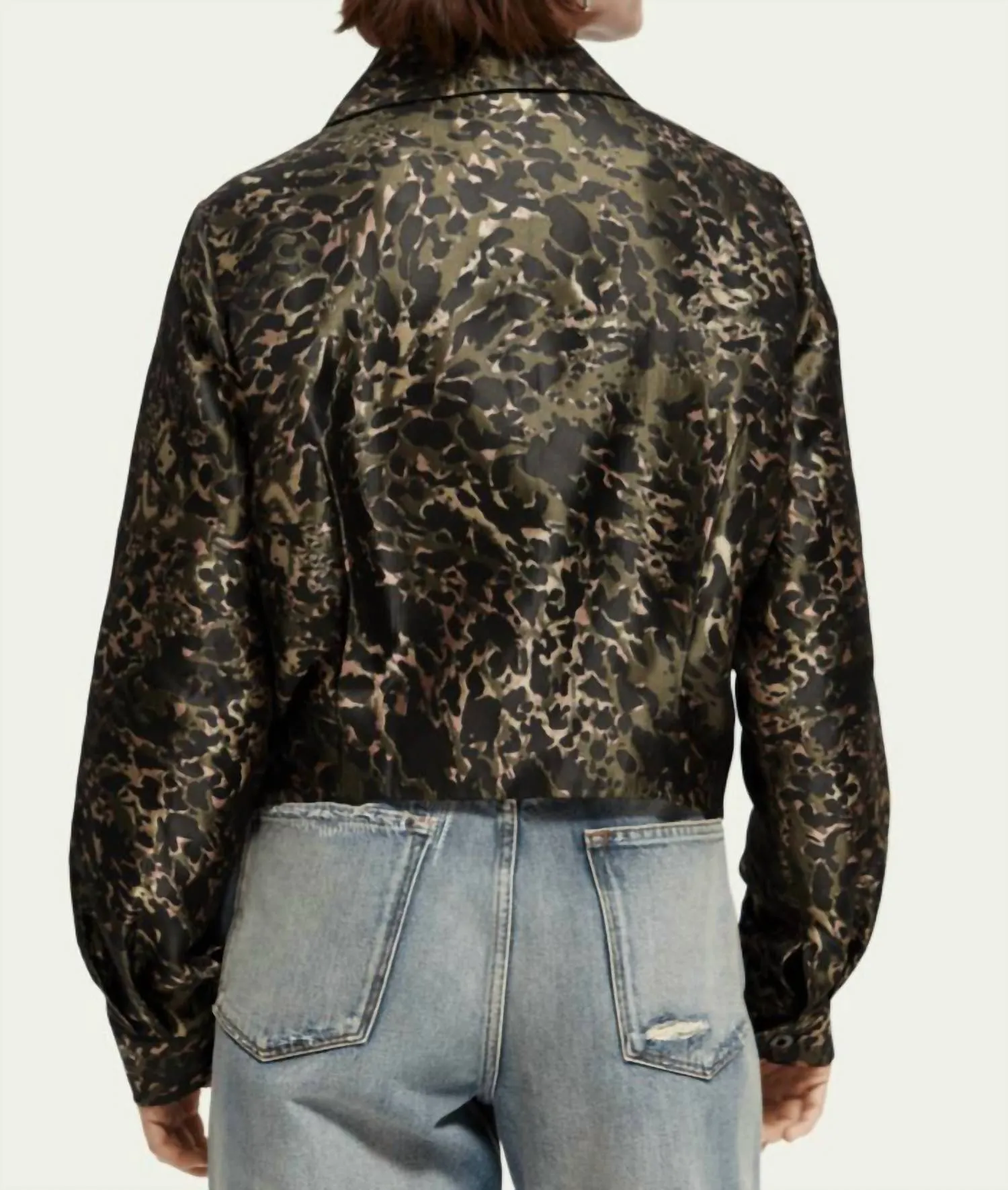 Animal Jacquard Jacket