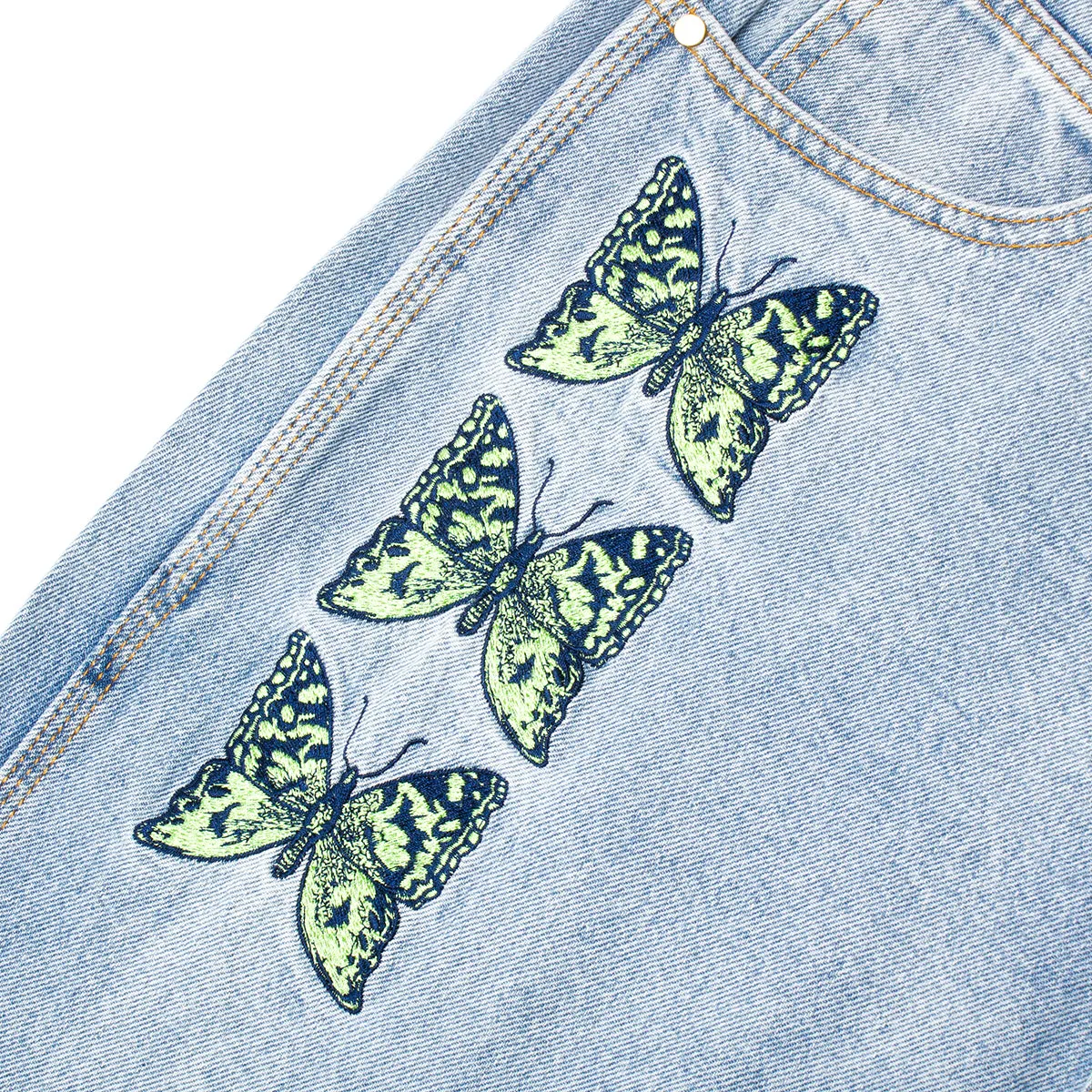 Butterfly Denim Jeans