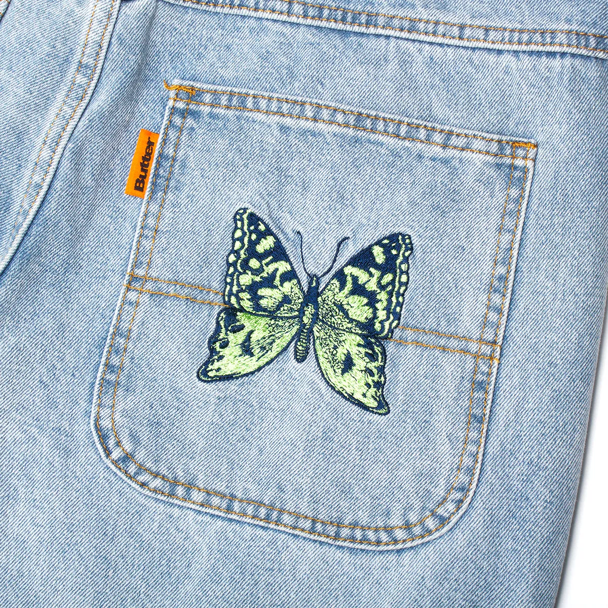 Butterfly Denim Jeans
