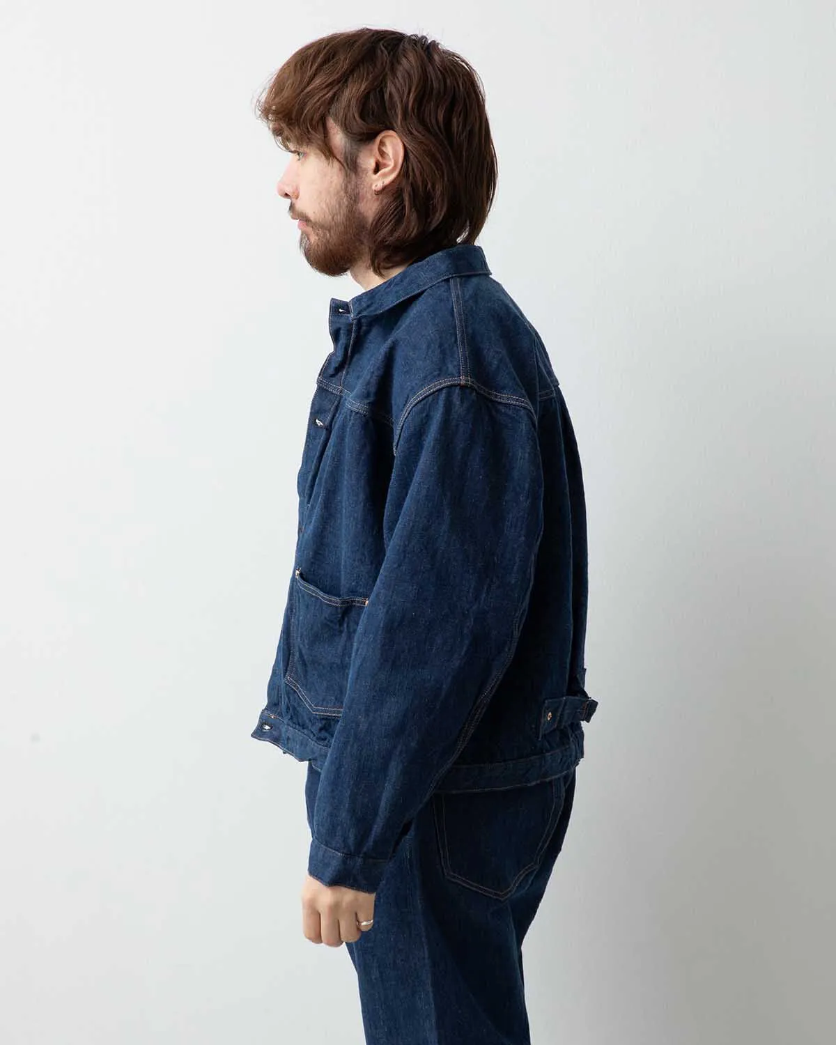 DENIM TRACKER JACKET