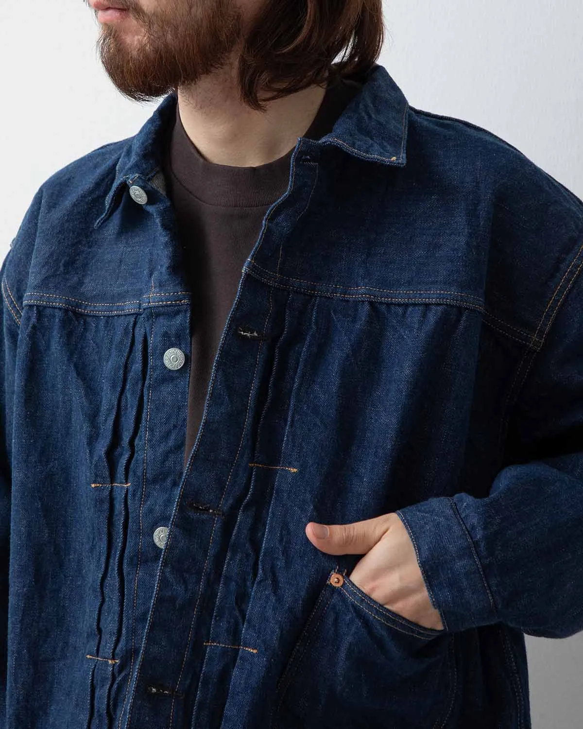 DENIM TRACKER JACKET