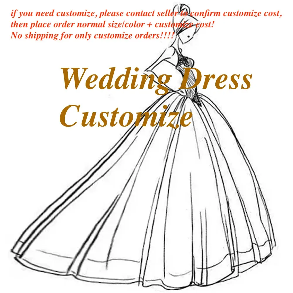 Elegant Boho A line Wedding Dress v neck lace chiffon bride dress robe de mariee A line Wedding Bridal Gown