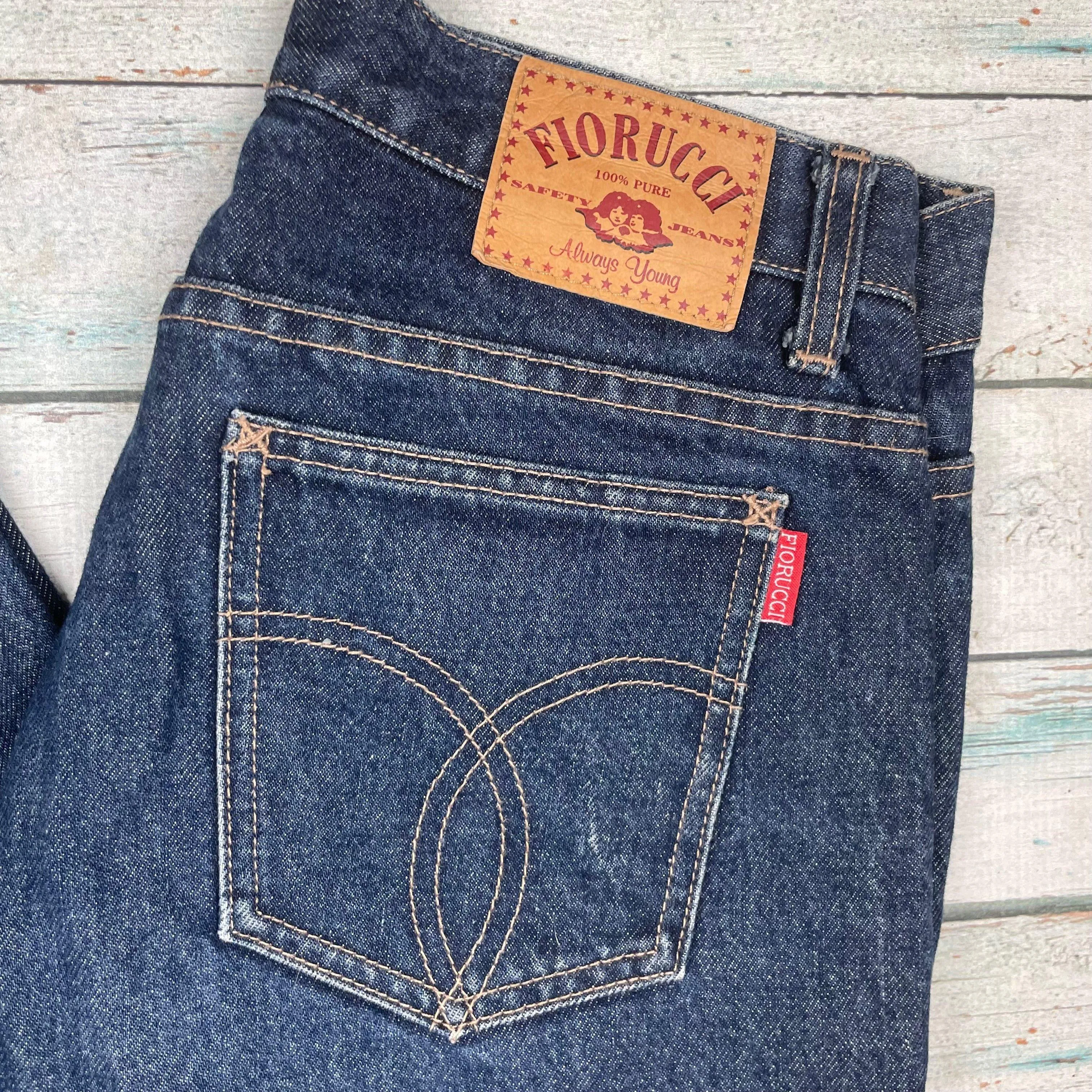 Fiorucci 90's Classic Fit  Denim Jeans- Suit Size 9/10