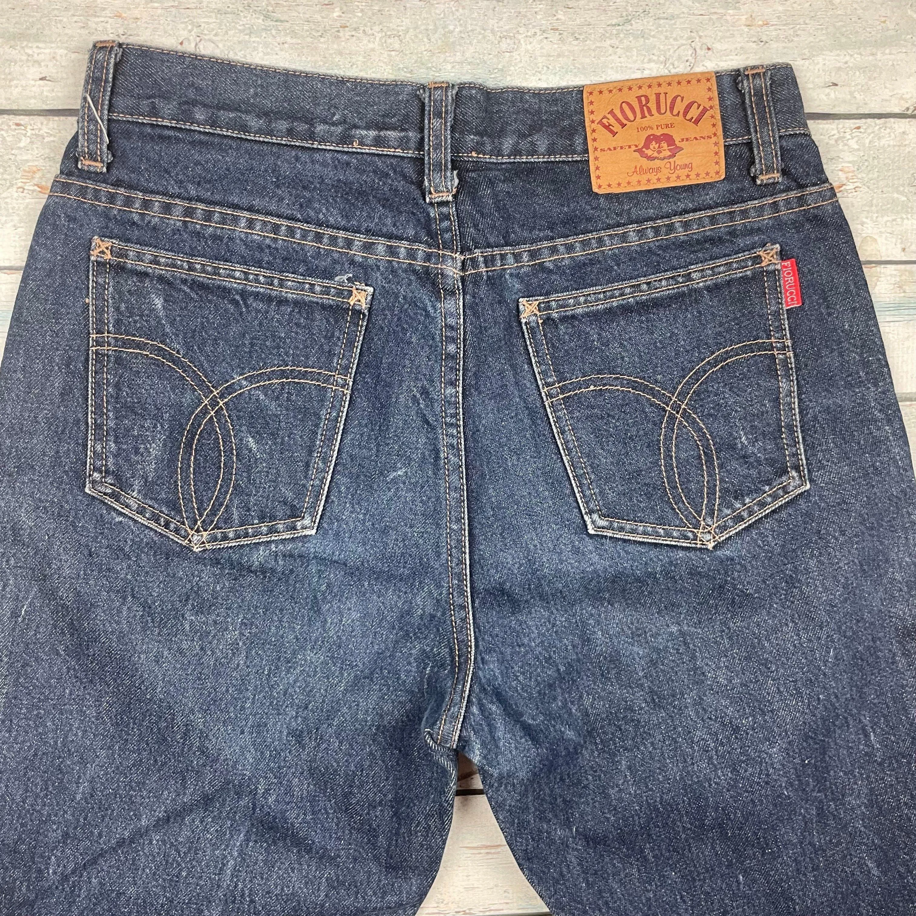 Fiorucci 90's Classic Fit  Denim Jeans- Suit Size 9/10