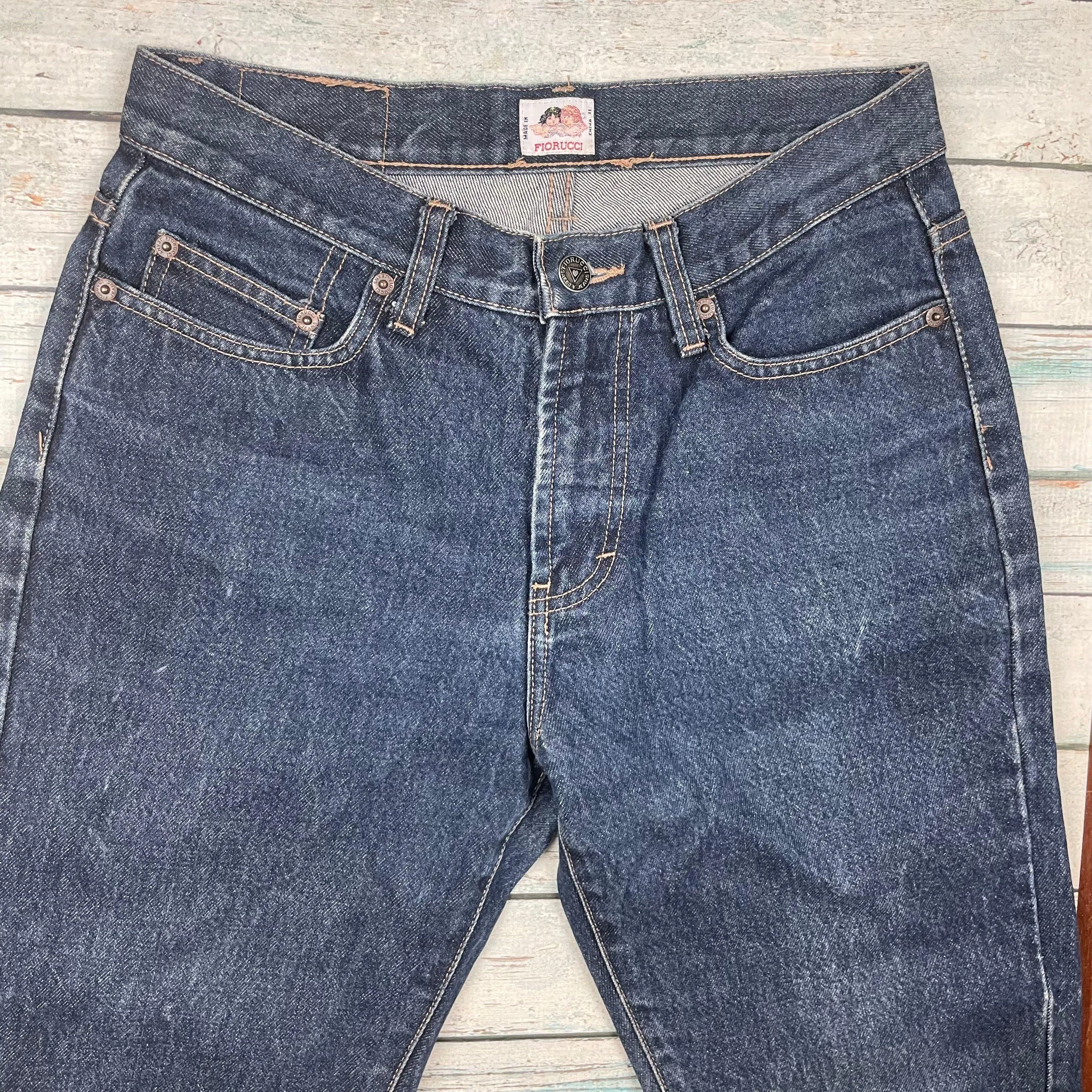 Fiorucci 90's Classic Fit  Denim Jeans- Suit Size 9/10