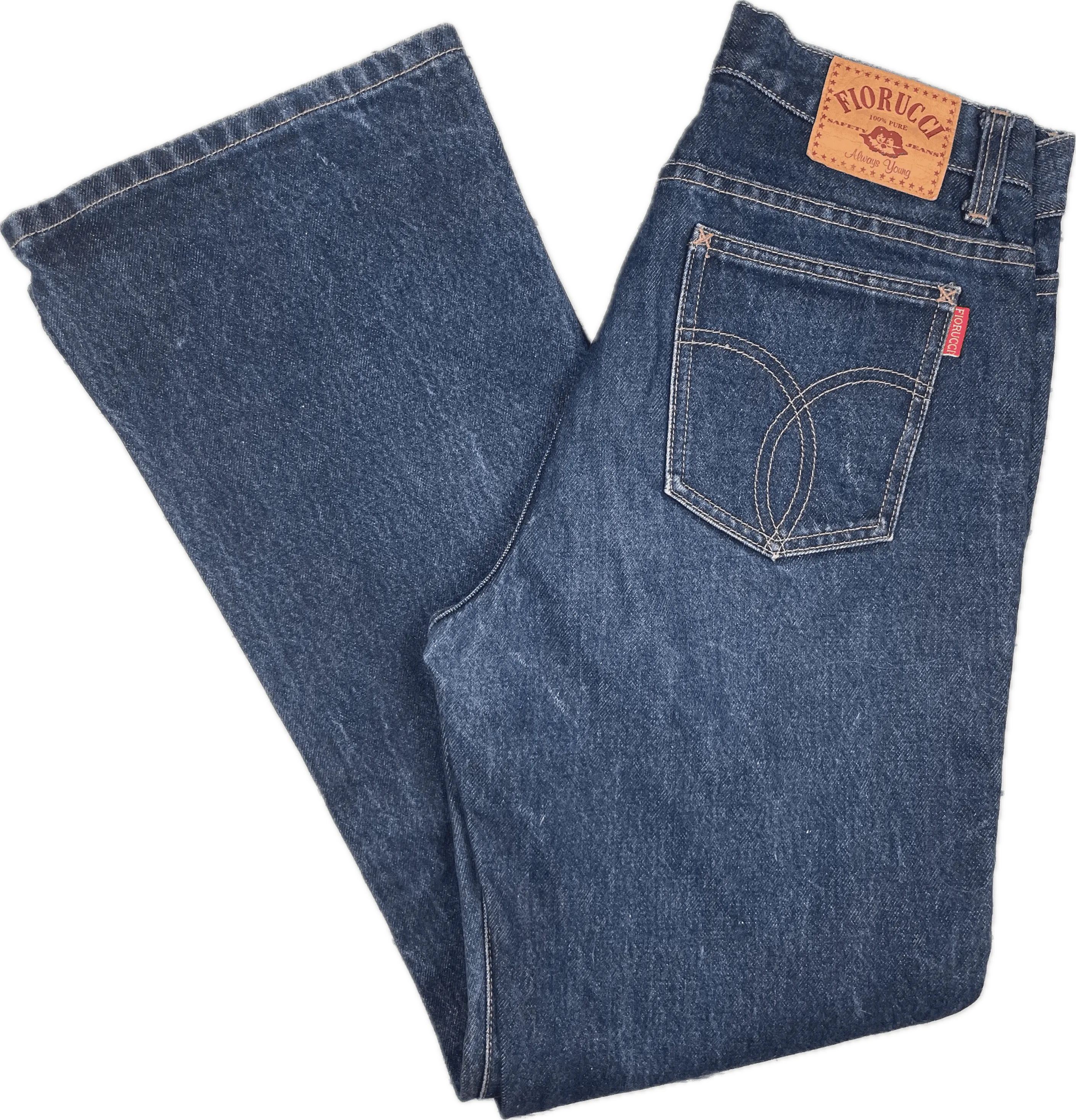 Fiorucci 90's Classic Fit  Denim Jeans- Suit Size 9/10
