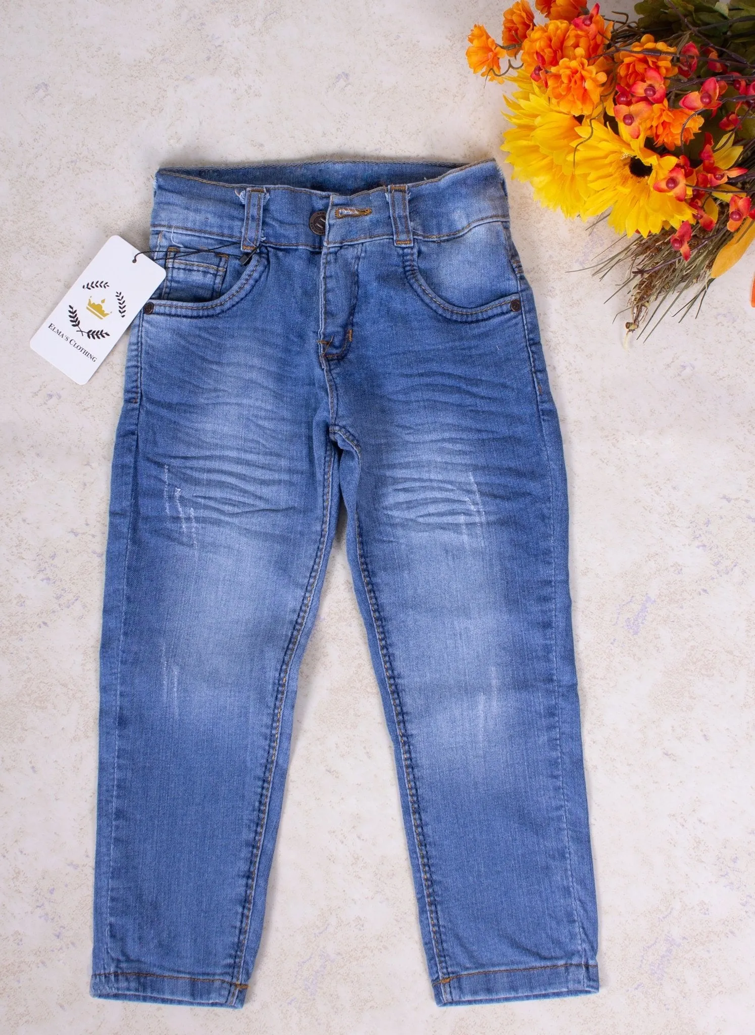 Girls' Blue Jeans
