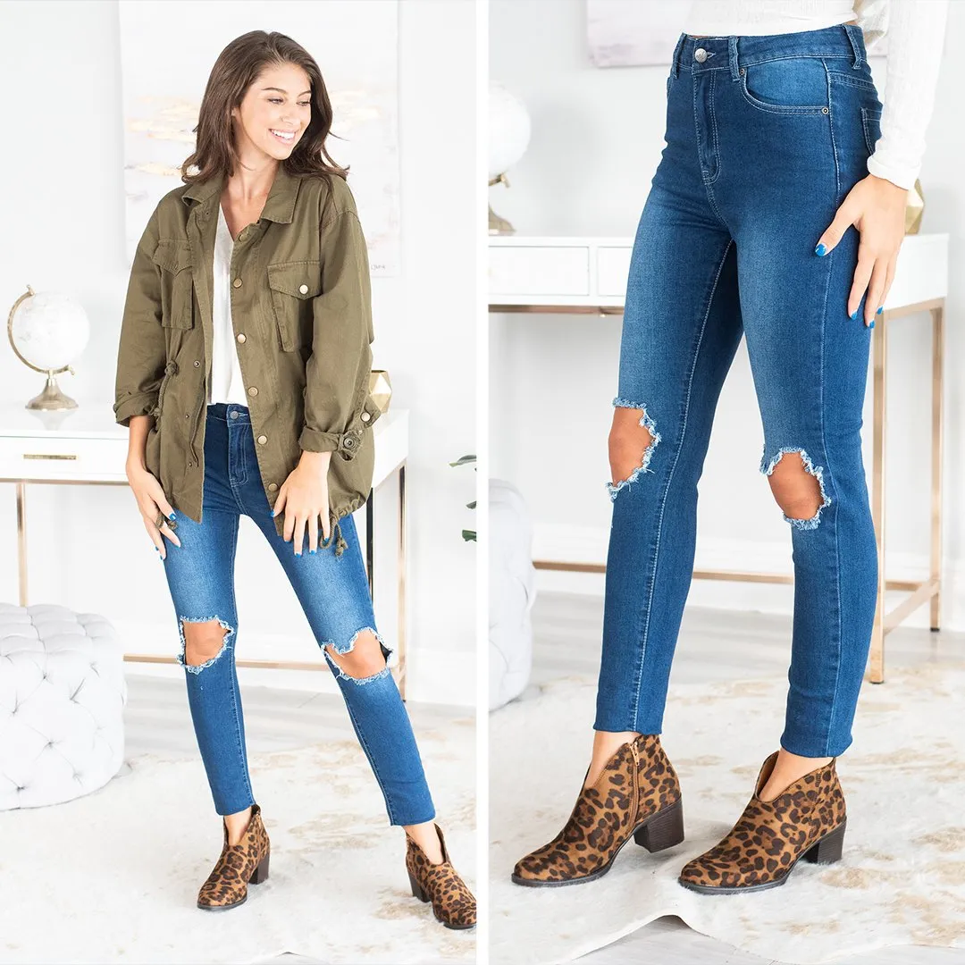 Good News Medium Denim Skinny Jeans