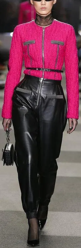 Hybrid Zip Moto Jacket