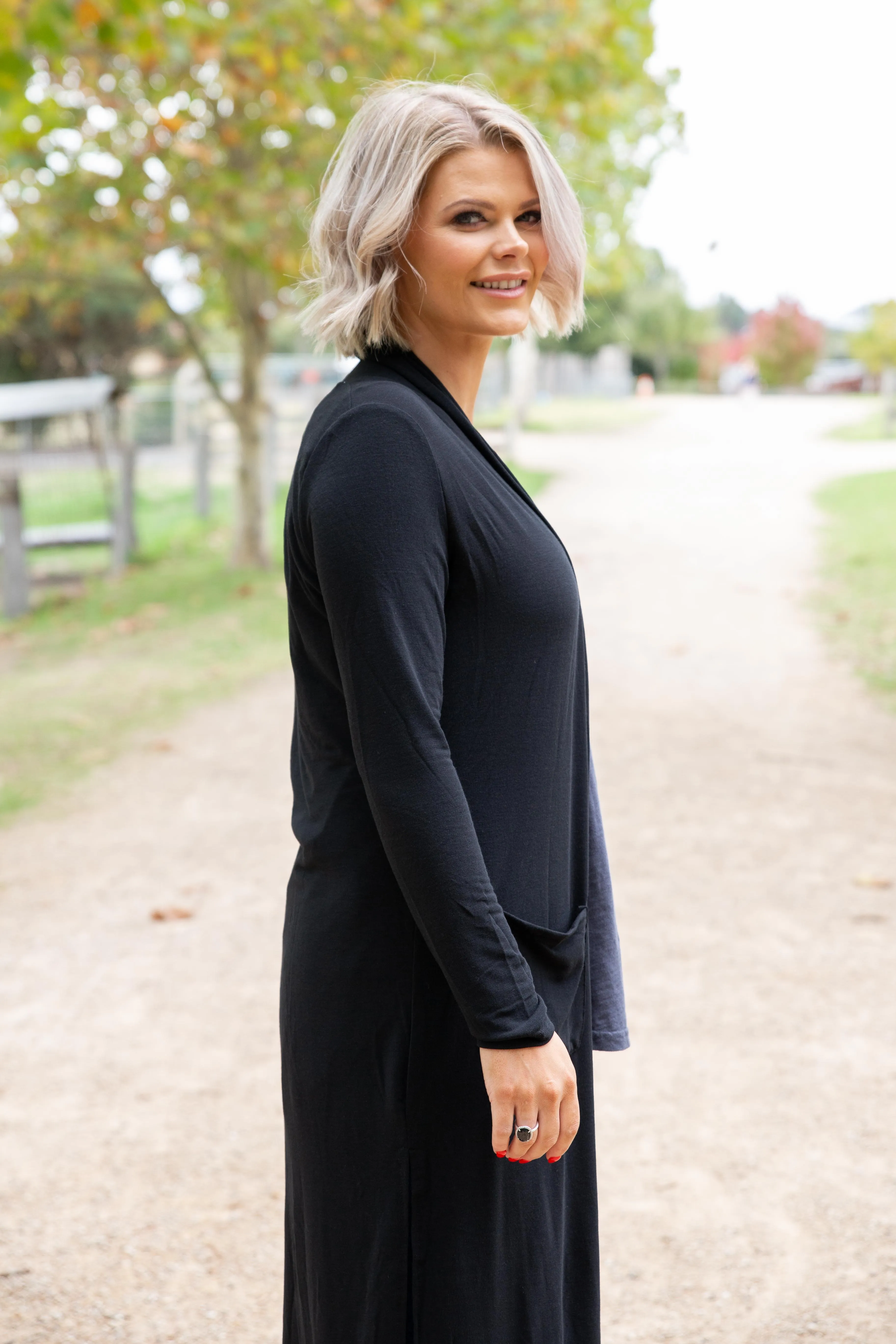 Jane Cardigan in Black