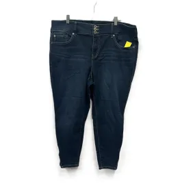 Jeans Skinny By Torrid In Blue, Size: 22