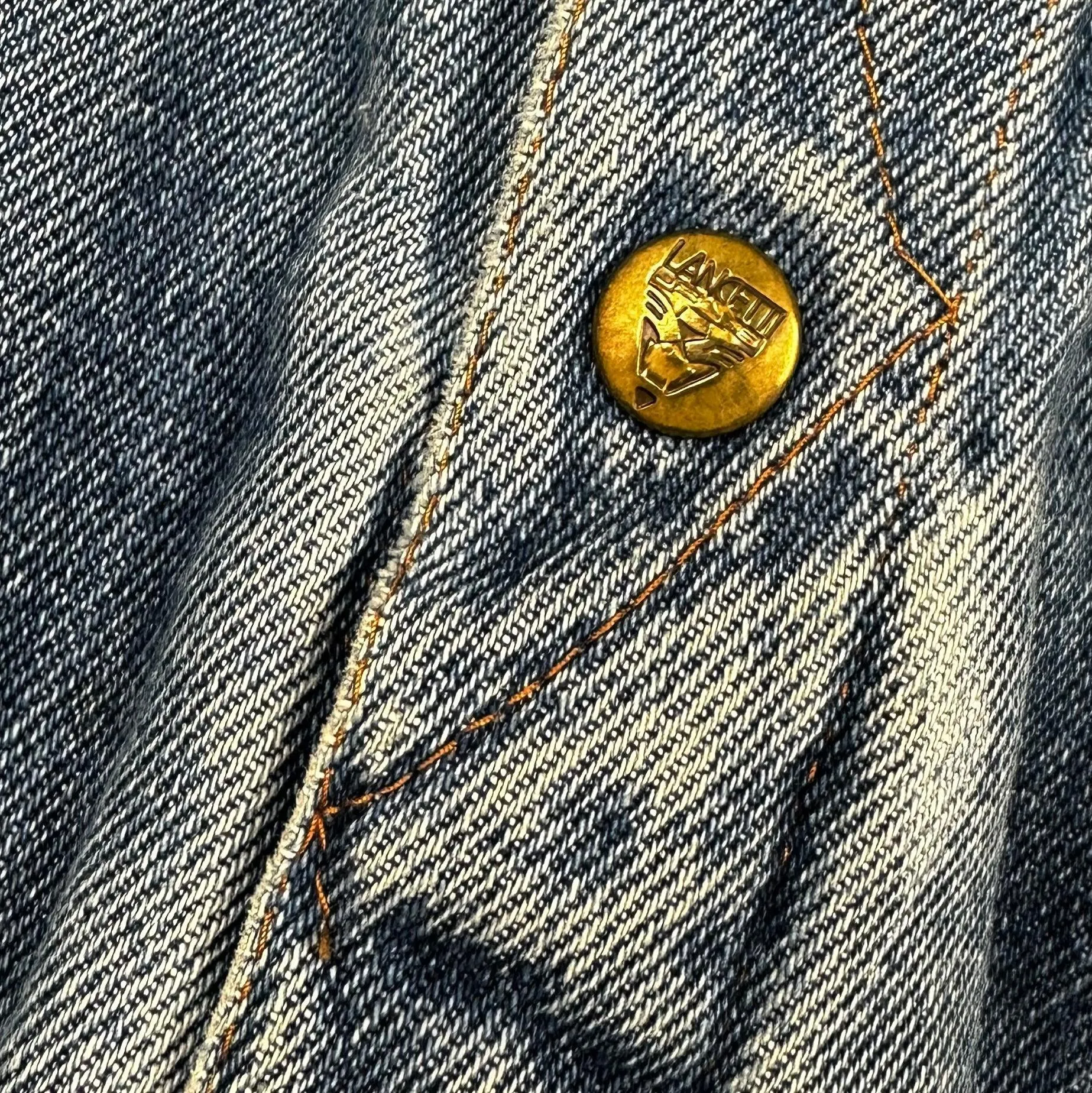 Lancetti Jeans Vintage 1980's Relaxed Fit Jean Jacket - Size M