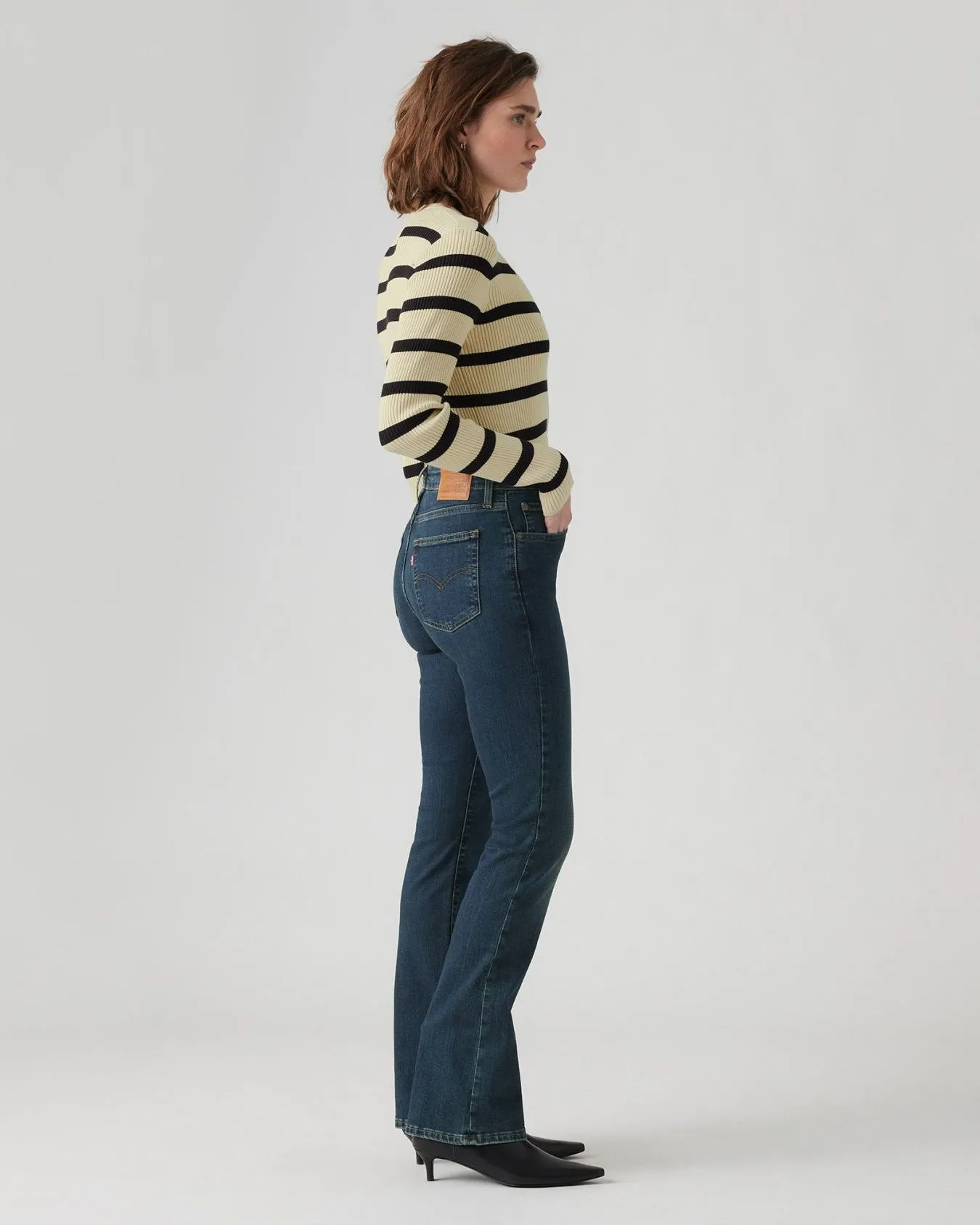 Levi's® Womens 725 High Rise Bootcut Jeans - Blue Swell