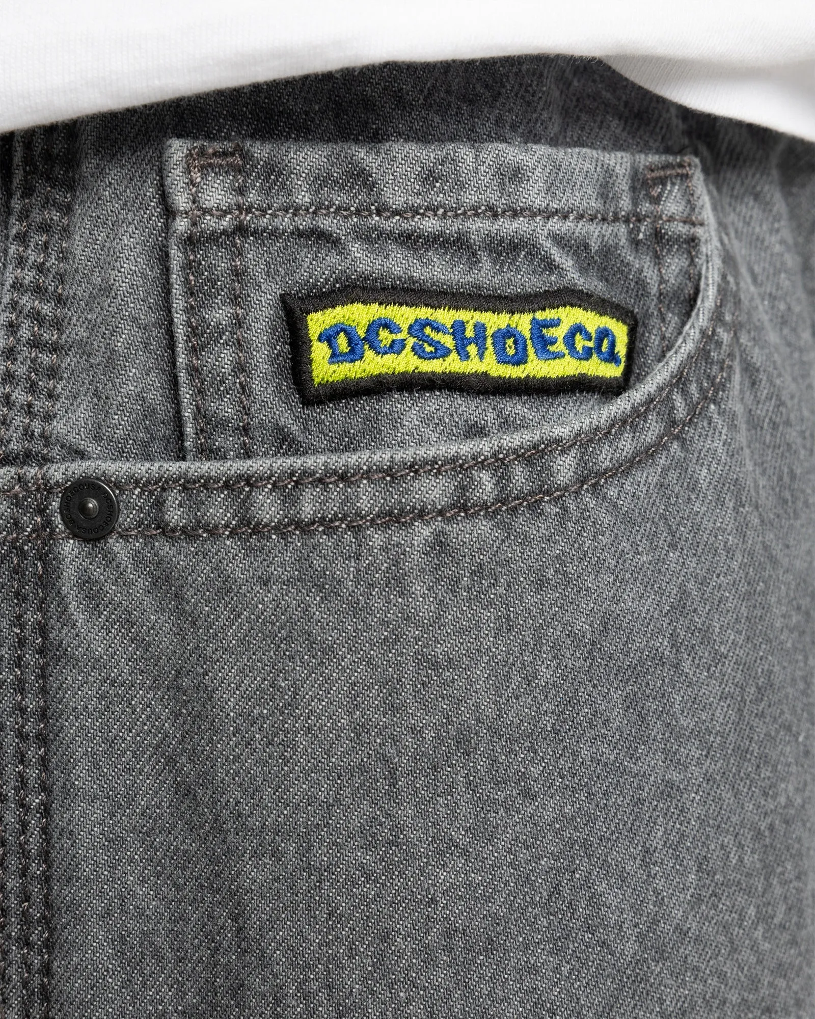 Mens Worker Baggy Relaxed Fit Jeans