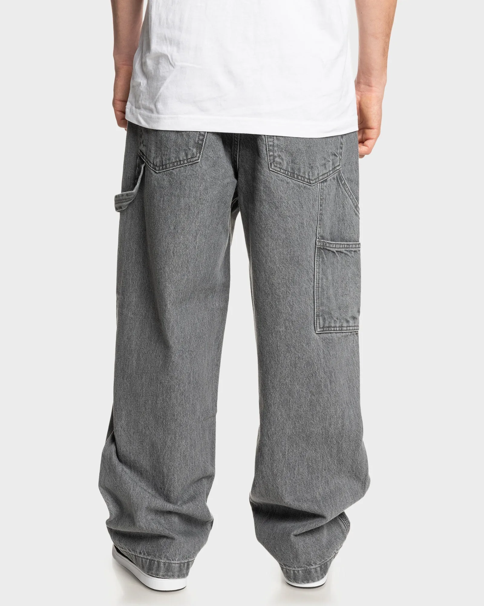 Mens Worker Baggy Relaxed Fit Jeans