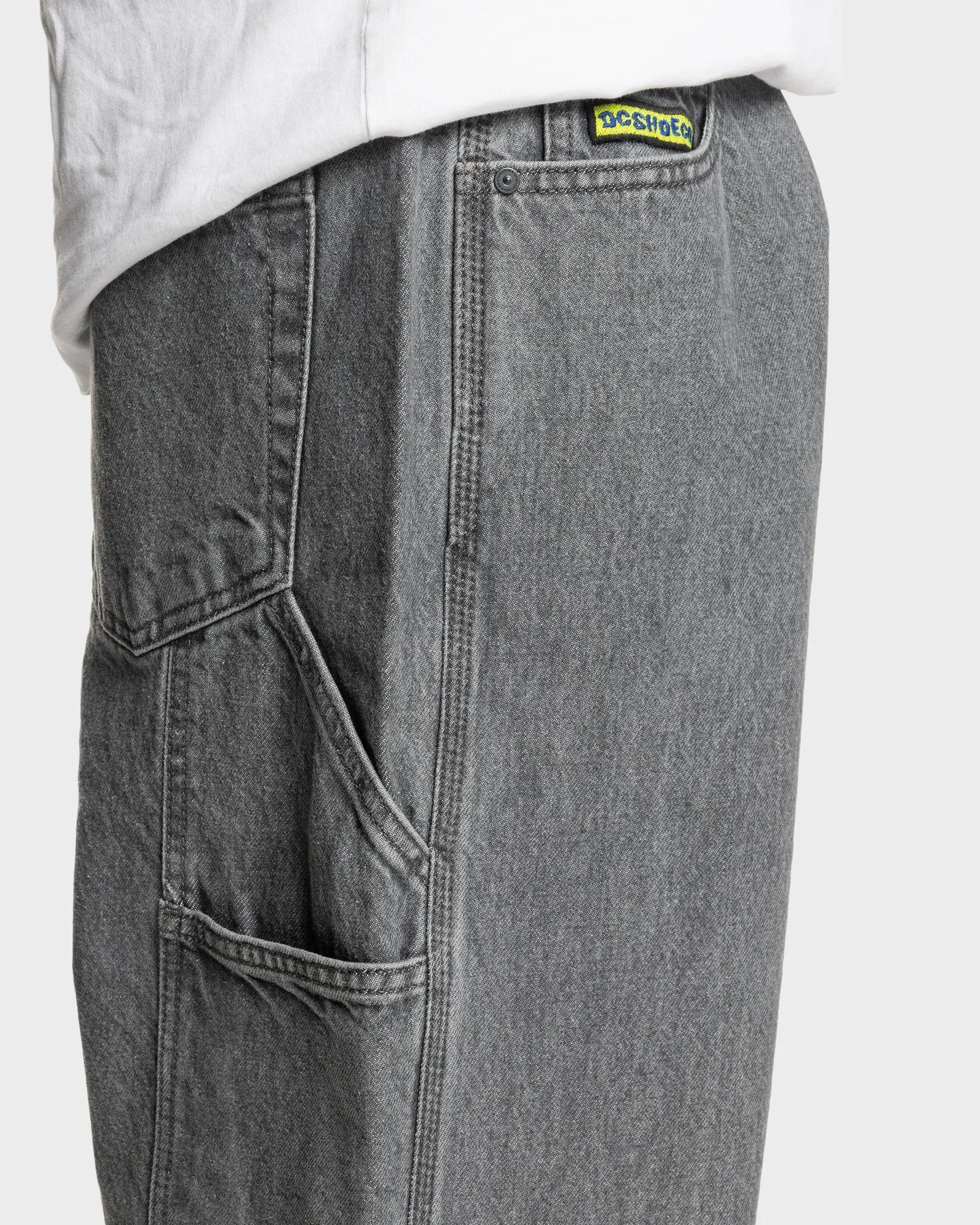 Mens Worker Baggy Relaxed Fit Jeans