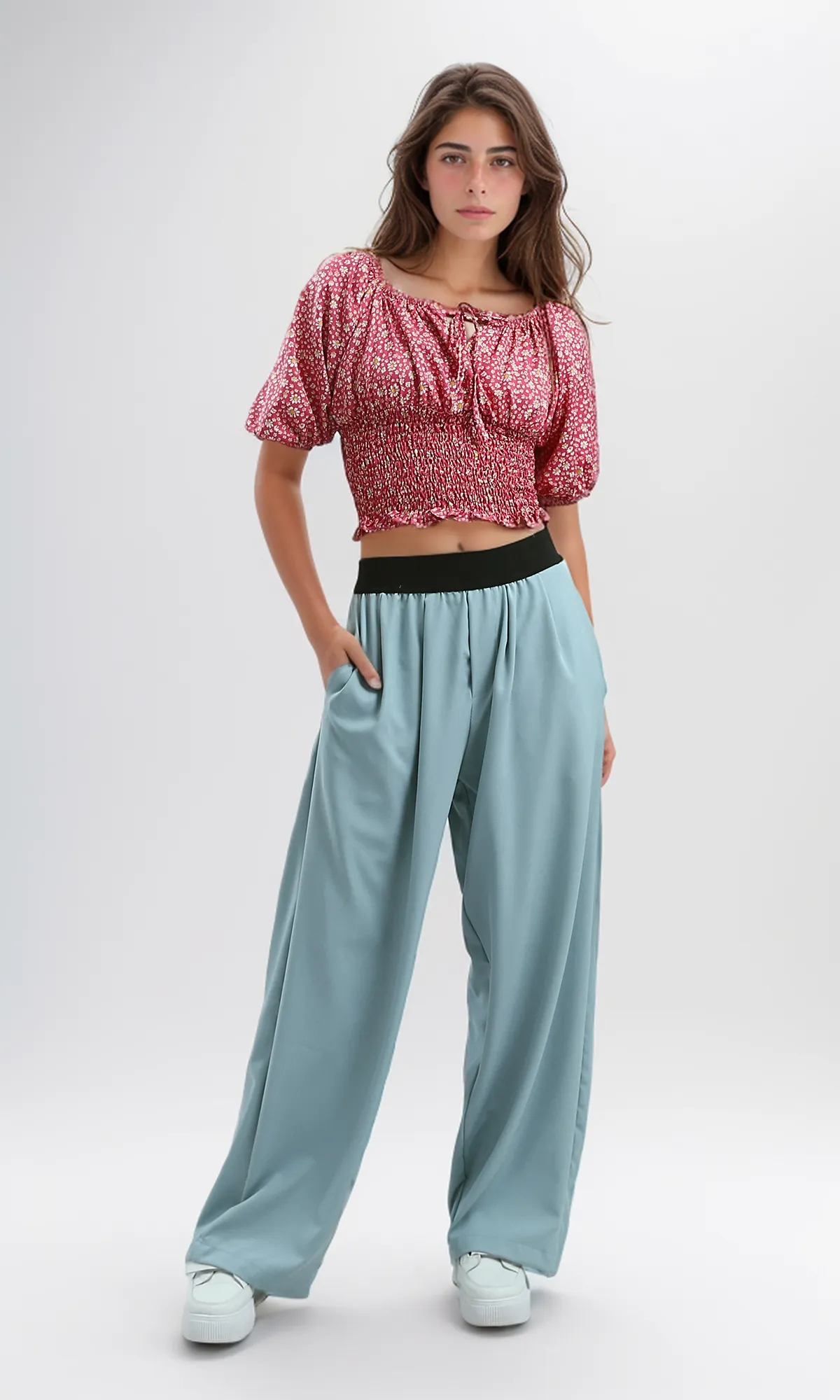 O190141 Women Short Sleeve Shirt