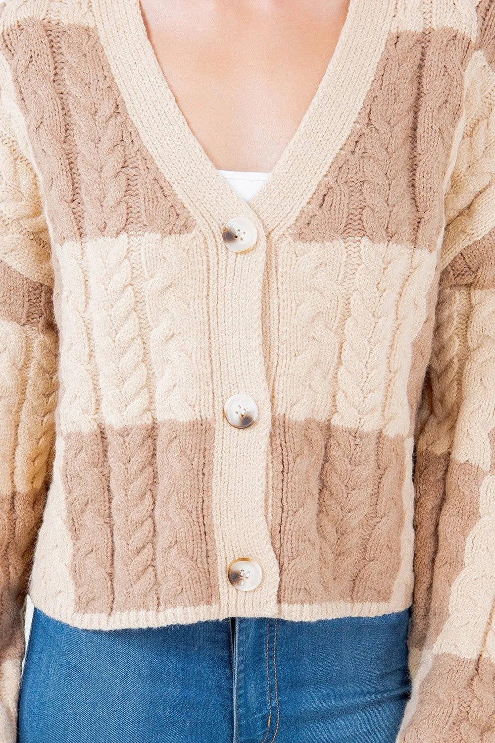PATCHWORK CARDIGAN