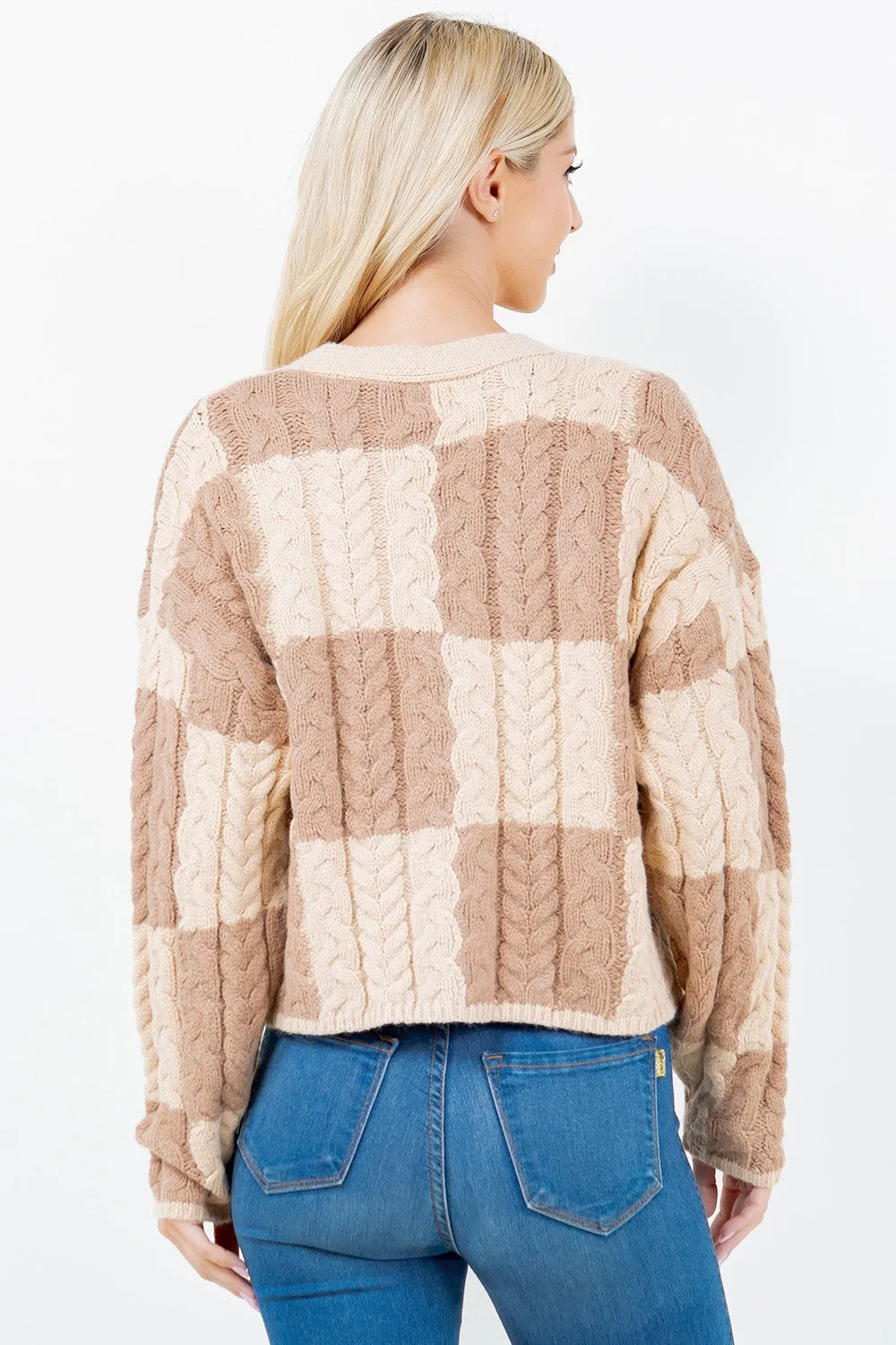 PATCHWORK CARDIGAN
