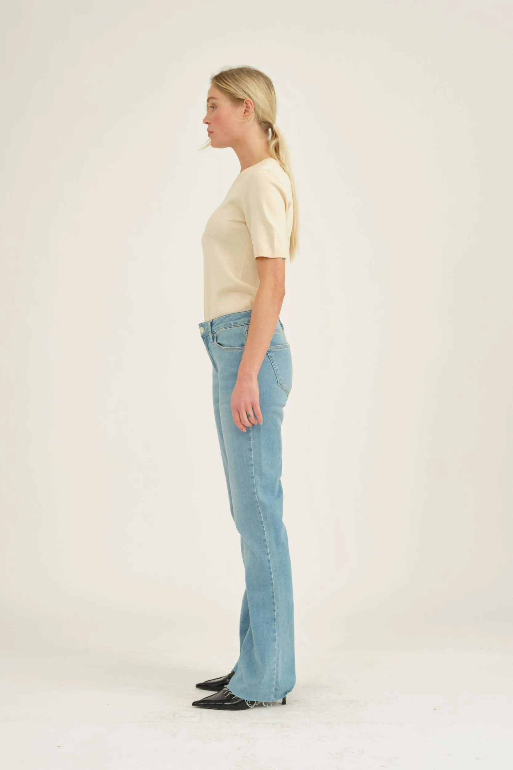 PD-Marija Jeans Wash Bond Street Raw Hem