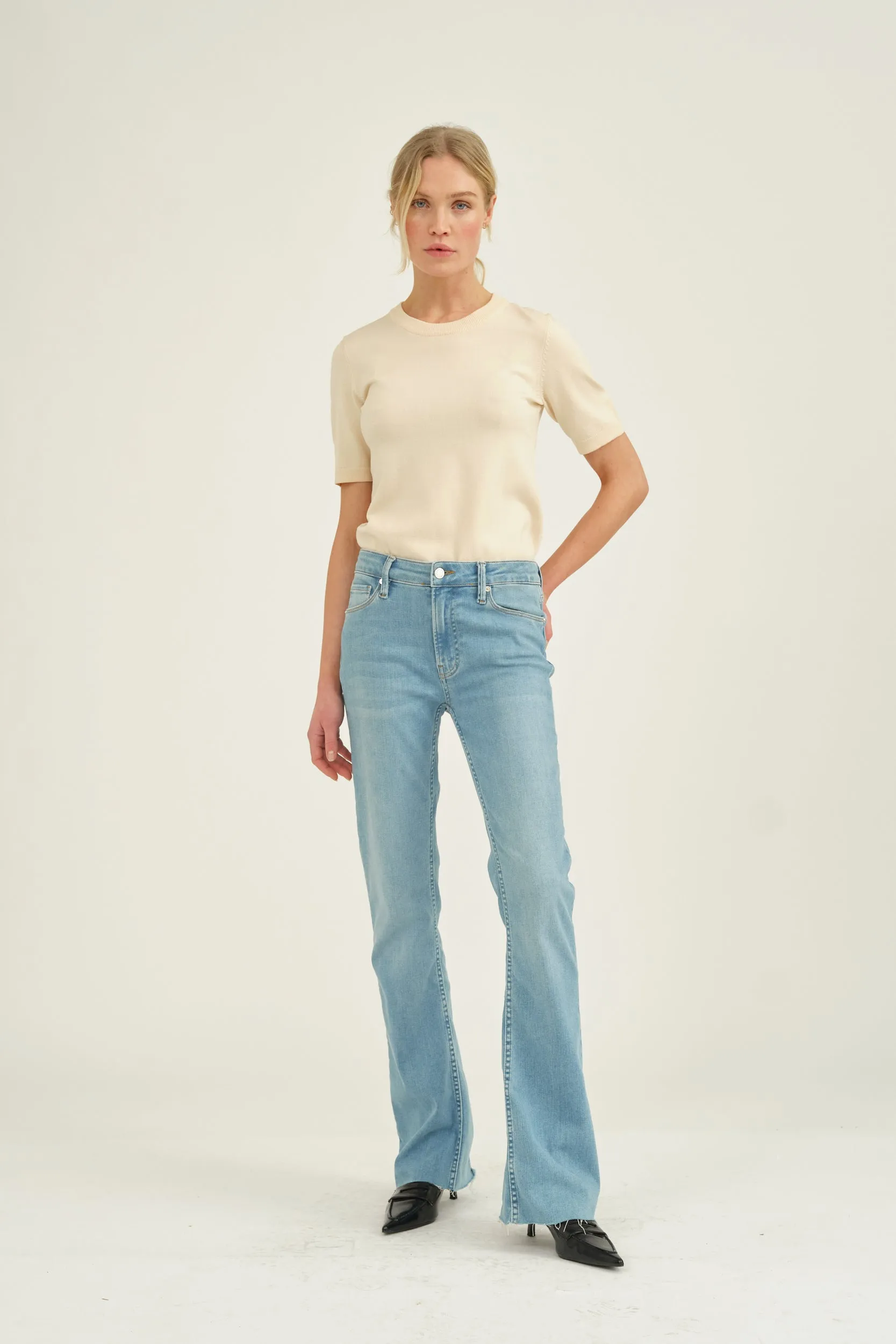 PD-Marija Jeans Wash Bond Street Raw Hem