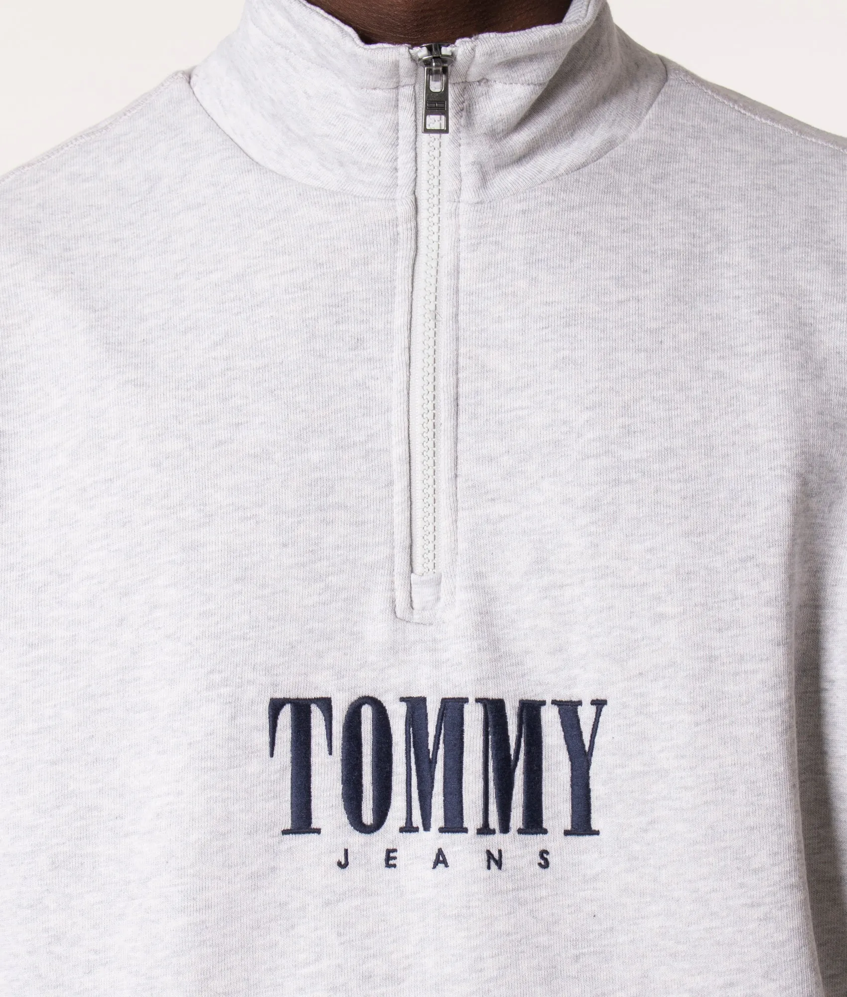 Relaxed Fit Quarter Zip Authentic Sweatshirt