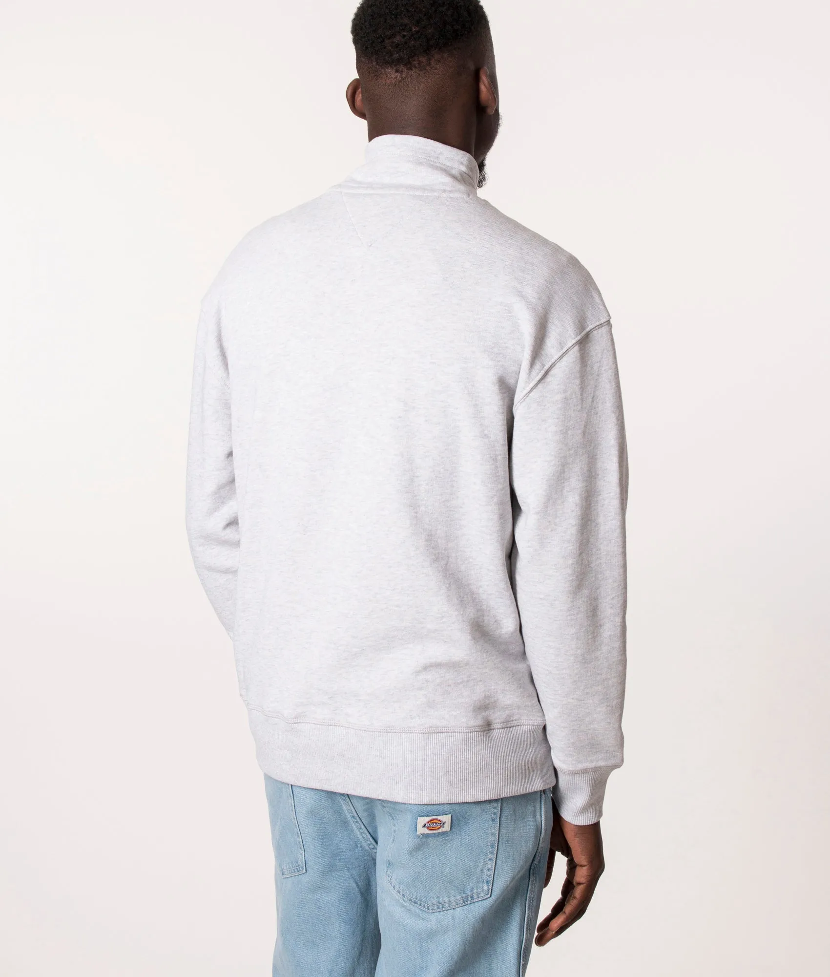 Relaxed Fit Quarter Zip Authentic Sweatshirt