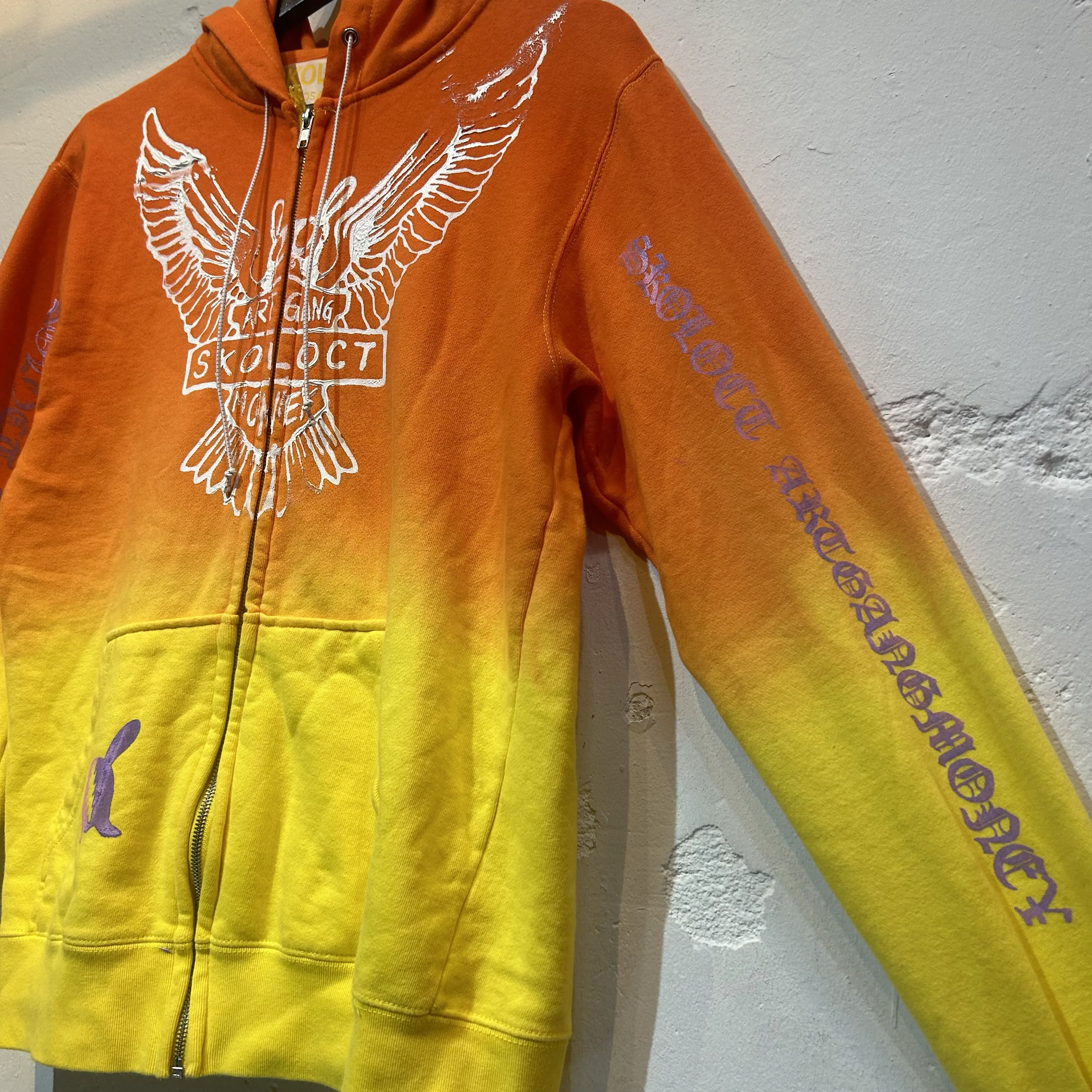 REMIX SKO EAGLE ZIP HOODIE
