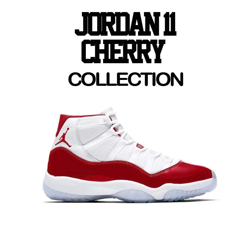 Retro 11 Cherry Icy Bear Satin Jacket