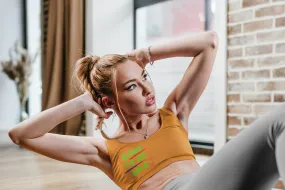 Sports Bra (Born to Be Wild) Orange