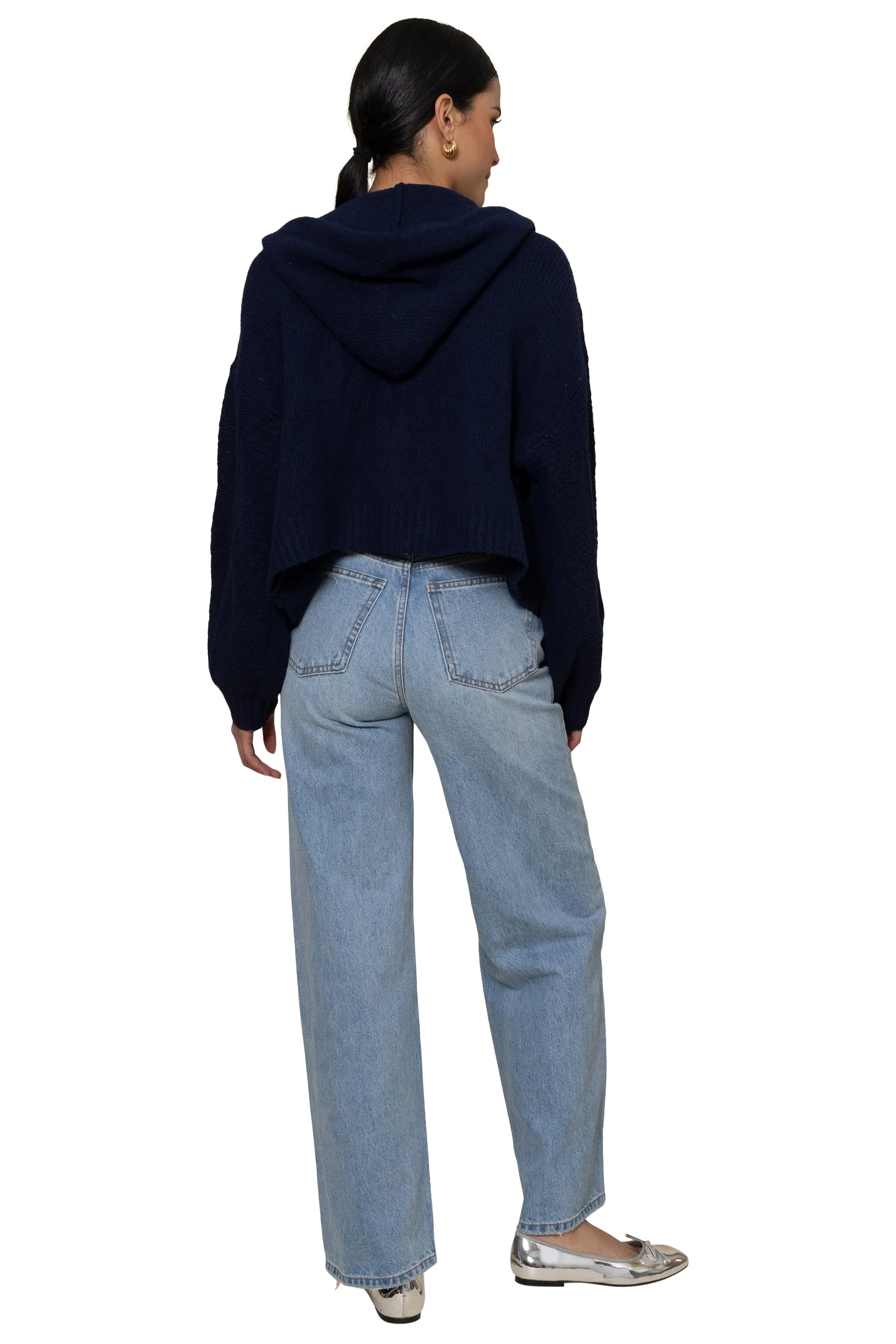 Staple Zip Up Cardigan