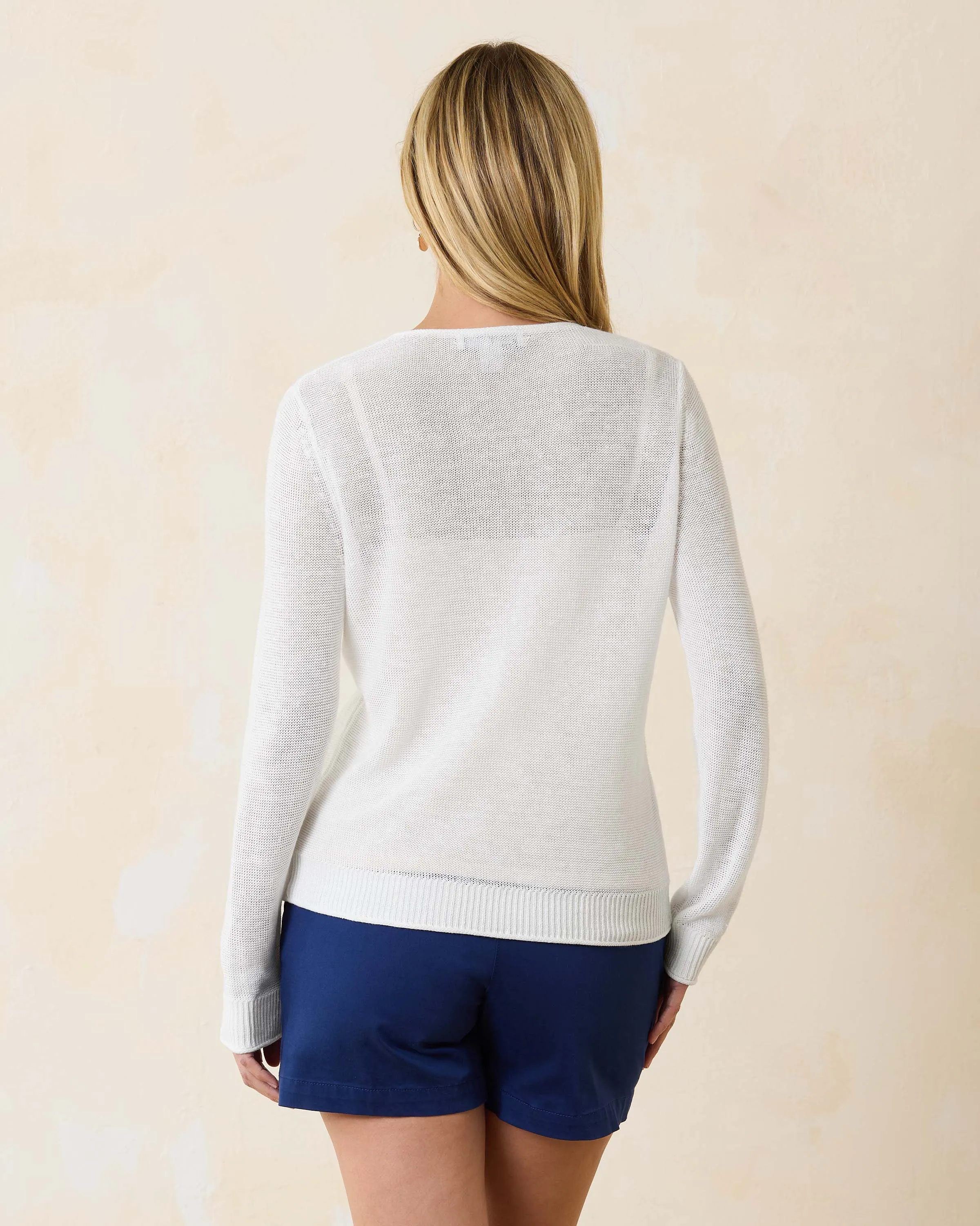 [SW421014/24] CEDAR LINEN V NECK
