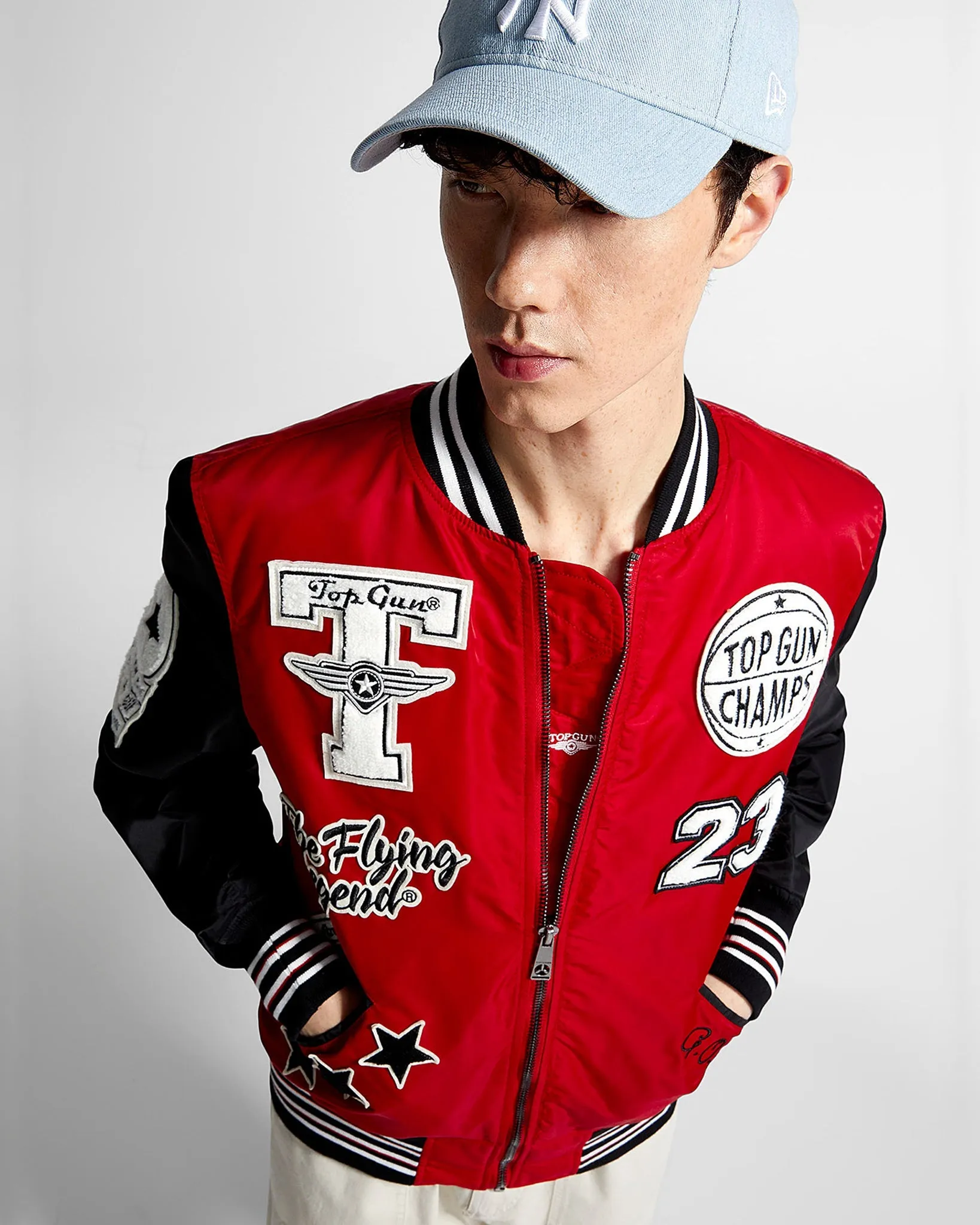 Top Gun Flying Legend Lightweight jacket Red