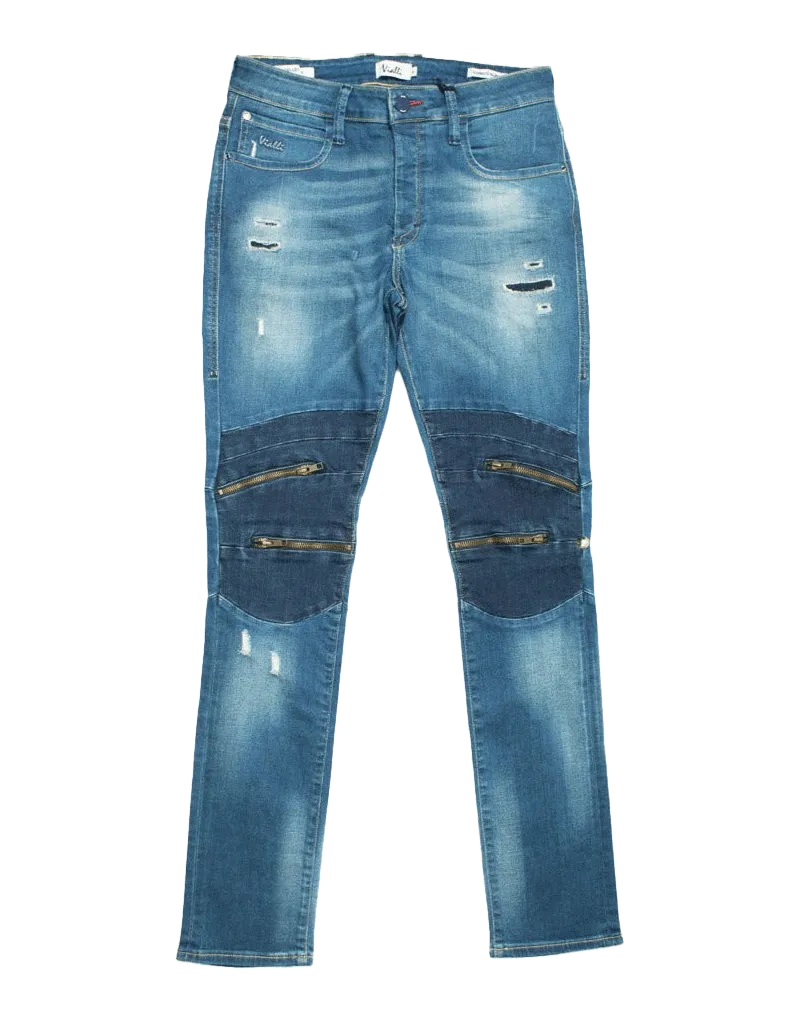 Vialli Pietro Conico Slim Blue Jean