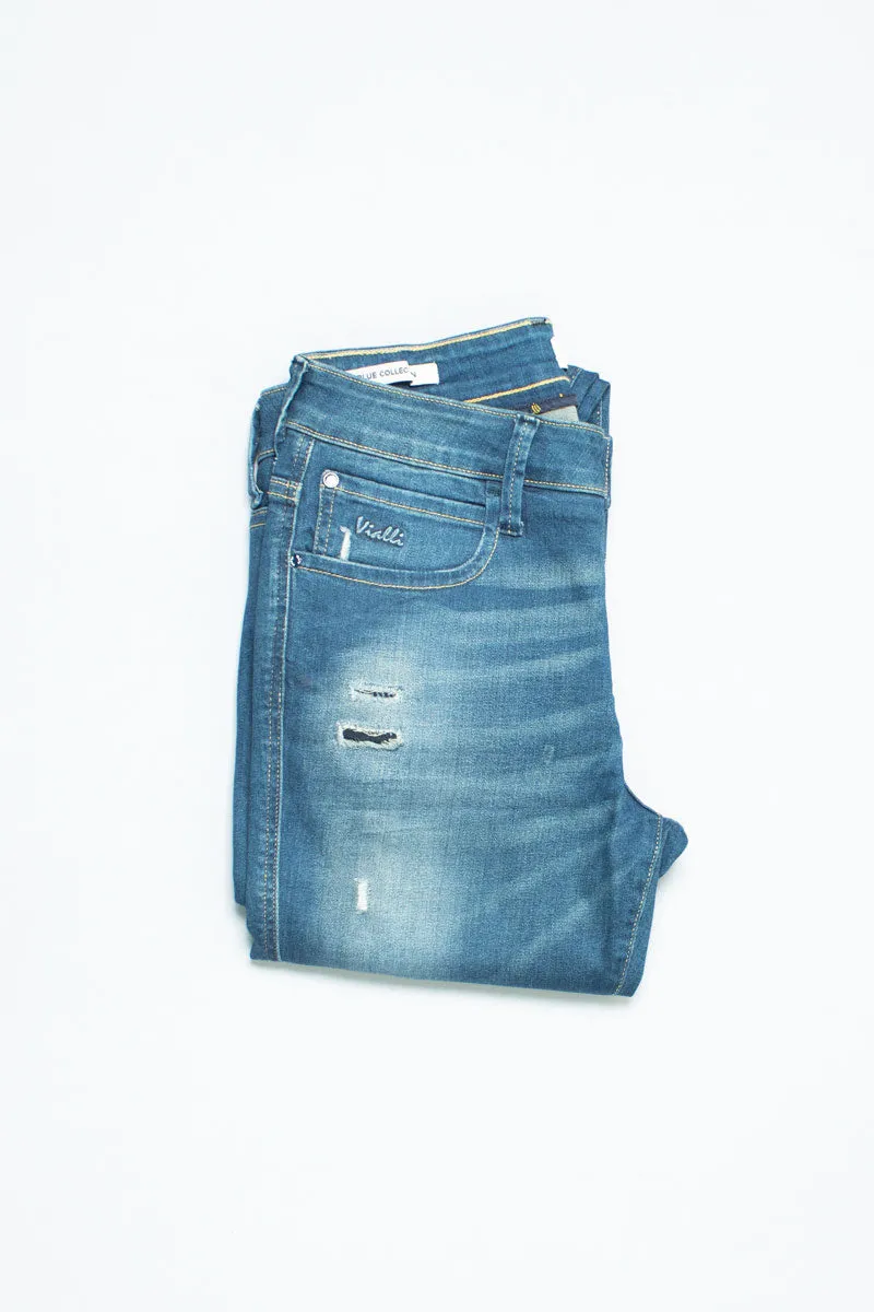 Vialli Pietro Conico Slim Blue Jean